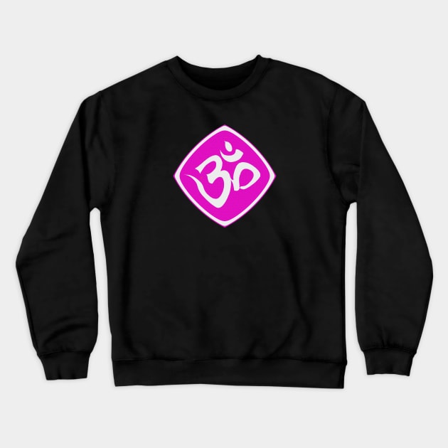 Om Spirituality Awareness Meditation Yoga Crewneck Sweatshirt by PlanetMonkey